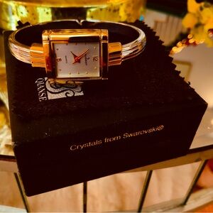 Peugeot Gold and Silver Women's Watch